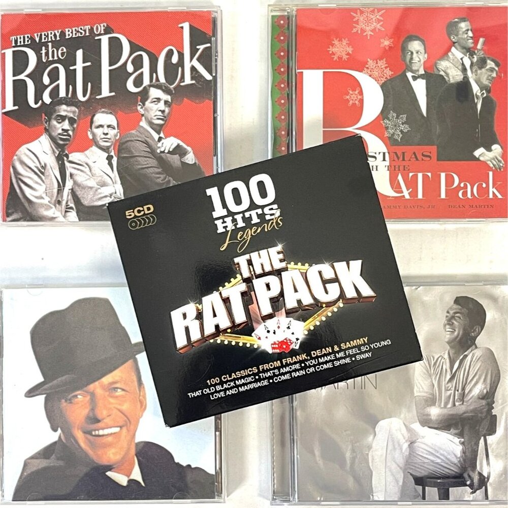 Rat Pack Frank Sinatra Dean Martin Best Essential Hits Xmas CD Bundle Dino Sammy